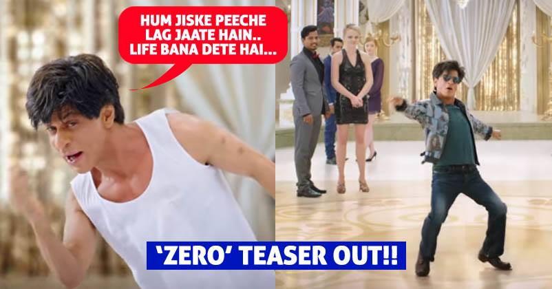SRK’s Dwarf Look Is Out. “Zero” Teaser Will Make You Go Crazy. Shah Rukh Nailed It RVCJ Media