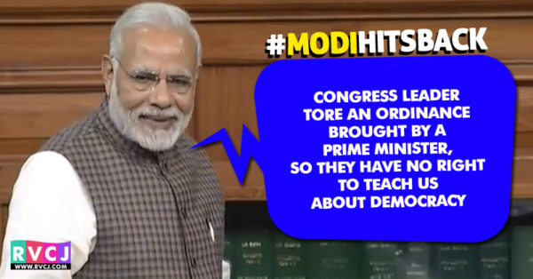 PM Modi Slammed Congress Like Never Before. Twitter Called Him A Roaring Lion & Joined In Trolling RVCJ Media