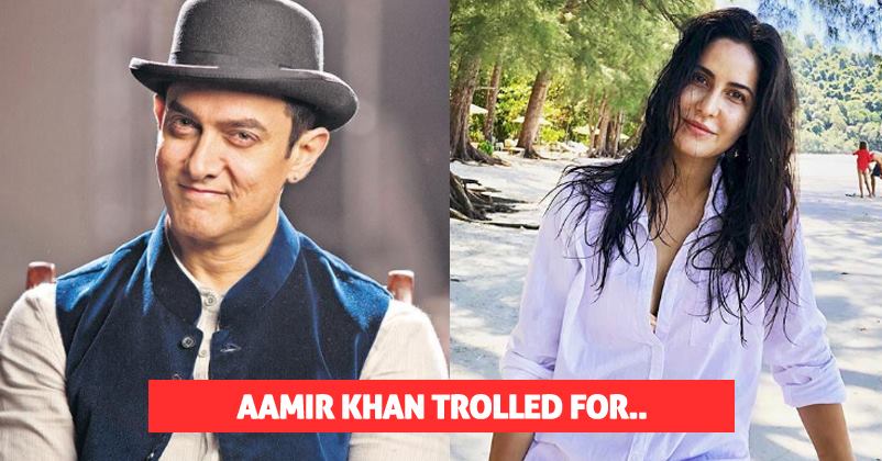 Katrina Kaif Shared A Selfie With Aamir Khan On Insta. Aamir Got Trolled For This Reason RVCJ Media
