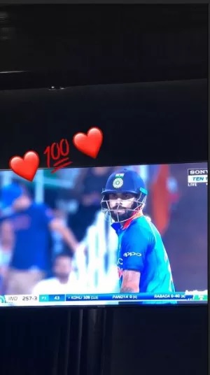 Virat Kohli Hit A Century & Anushka’s Instagram Stories Proved That She’s His Biggest Fan - RVCJ Media