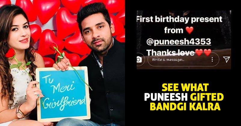 Puneesh Gave A Beautiful Gift To Bandgi On Her Birthday & It Shows That Love Is In The Air RVCJ Media