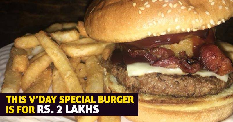 This Restaurant Is Serving A Special Rs 2 Lakhs Burger For Couples Celebrating Valentines Day RVCJ Media