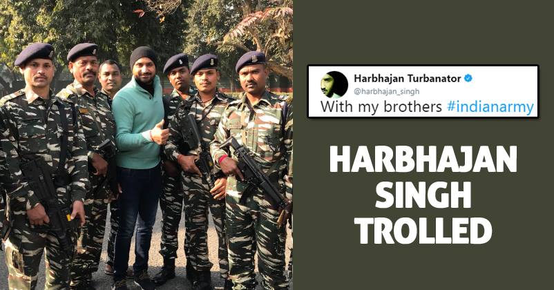Harbhajan Singh Paid Tribute To Indian Army On Twitter & Got Trolled. Here’s Why RVCJ Media