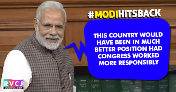 PM Modi Slammed Congress Like Never Before. Twitter Called Him A Roaring Lion & Joined In Trolling RVCJ Media