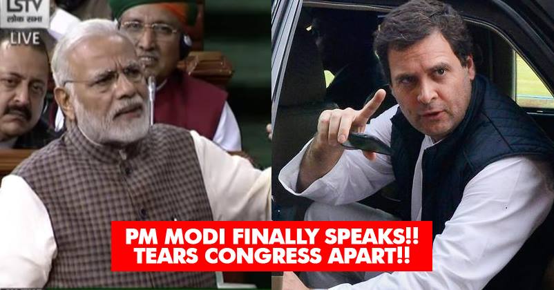 PM Modi Slammed Congress Like Never Before. Twitter Called Him A Roaring Lion & Joined In Trolling RVCJ Media