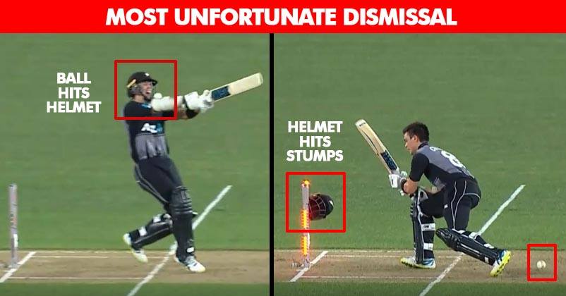 Mother Of Bad Luck. The Way NZ Batsman Got Dismissed Will Make You Sad For Him RVCJ Media