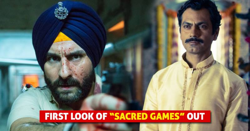 Sacred Games First Look Out. Saif Ali Khan In Never Seen Before Look Will Make Your Wait Difficult RVCJ Media