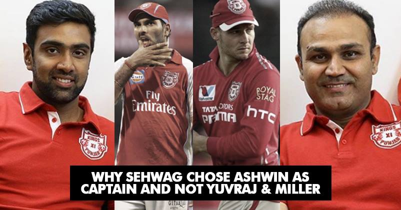 Sehwag Reveals Why Ravichandran Ashwin Was Chosen As Kings XI Punjab Captain Instead Of Yuvraj RVCJ Media