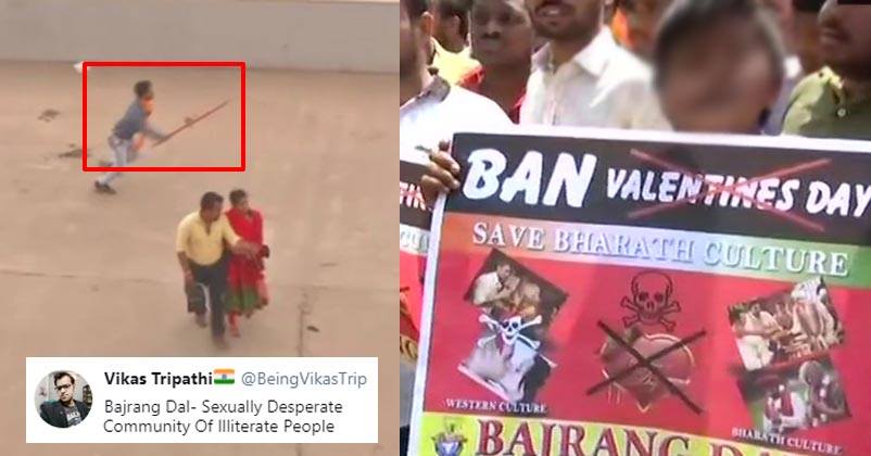 Bajrang Dal Does It Again. Harasses Couples On Valentines Day And Get Animals Married RVCJ Media