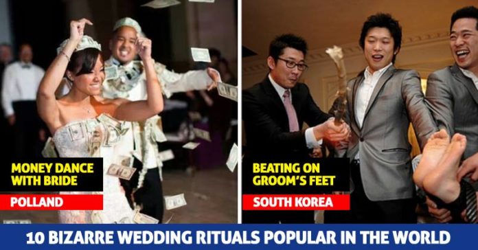 weird wedding rituals