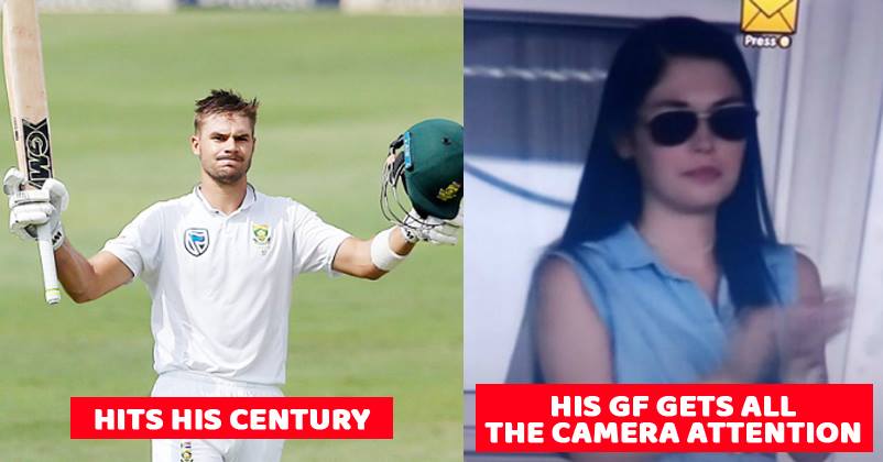 South Africa's Aiden Markram Hit A Century But His Girlfriend Nicole Stole The Limelight. See Pics RVCJ Media