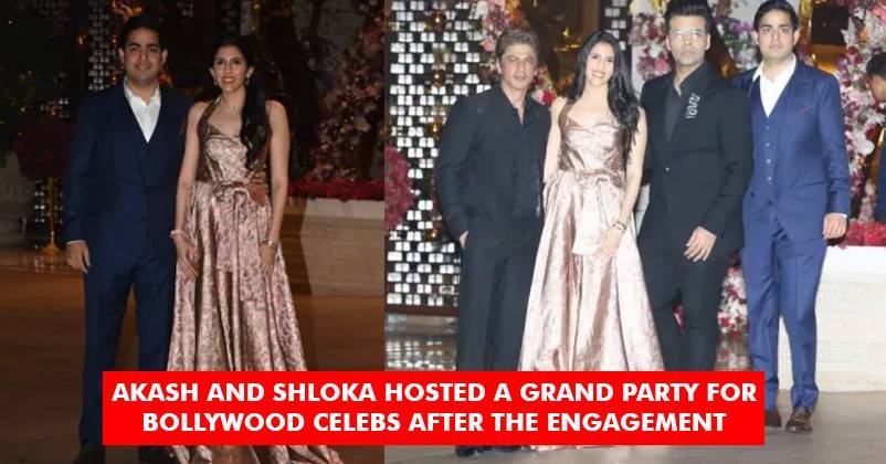 Akash Ambani & Shloka’s Engagement Ceremony Was A Grand & Star-Studded Affair. Pics Are Beautiful RVCJ Media