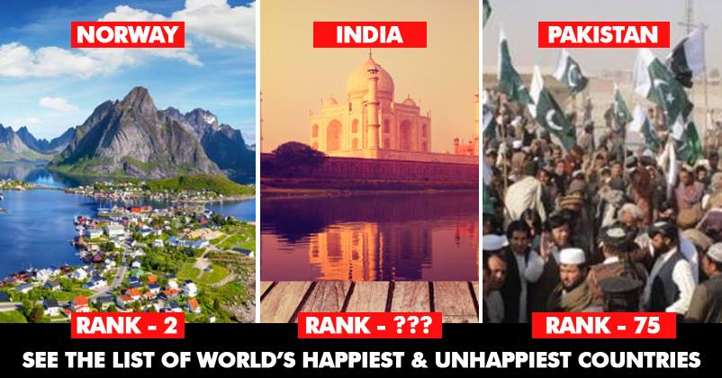 World Happiness Report 2018 Out. Even Pakistan Is Happier Than India. Check Out Happiest Country RVCJ Media