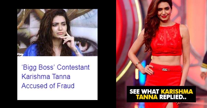 Legal Troubles For Ex BB Contestant Karishma Tanna; Accused Of Fraud But Here’s What She Said RVCJ Media