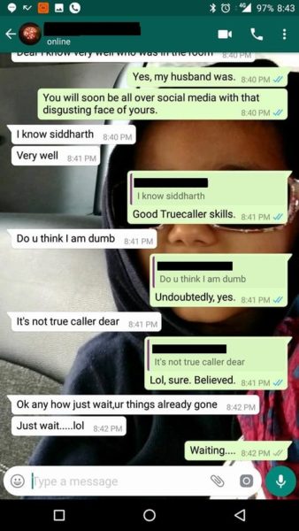 Man Posed As Manager &Amp; Offered A Job To Girl. Asked Her To Do Sex Chat, Got Arrested 6 Man Posed As Manager & Offered A Job To Girl. Asked Her To Do Sex Chat, Got Arrested - RVCJ Media