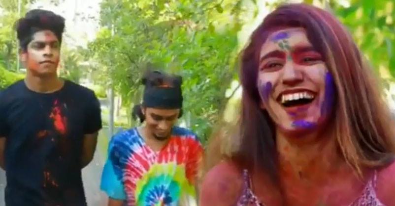Forget Wink Video, Priya’s Expressions While Playing Holi With Her Hero Are Melting Sakht Laundas RVCJ Media