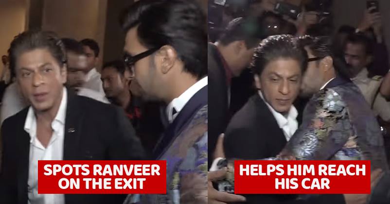 Shah Rukh’s Kind Gesture For Ranveer Singh Proves Why He Is King Khan. See The Video RVCJ Media