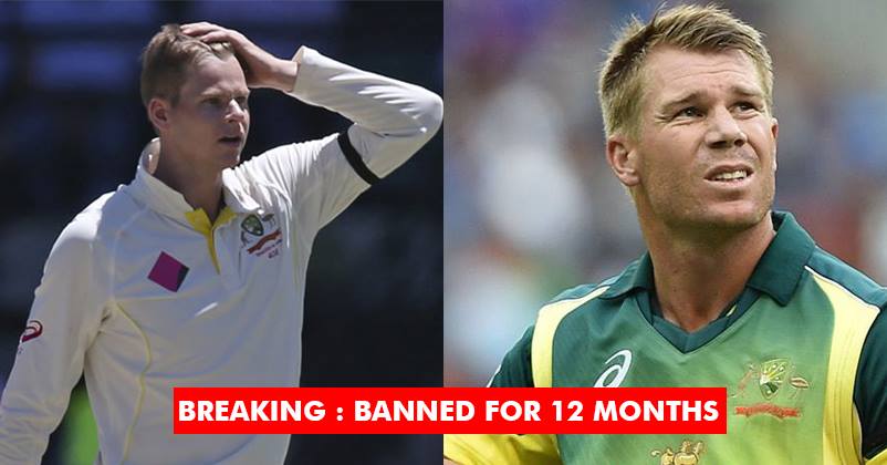 Cricket Australia Takes Strict Action, Bans Smith & Warner For One Year. Cannot Play IPL RVCJ Media