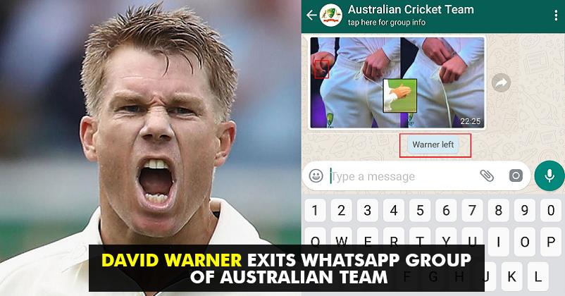 Warner Removed Himself From Australian WhatsApp Group & Partied With Friends. Isn't He Bothered? RVCJ Media