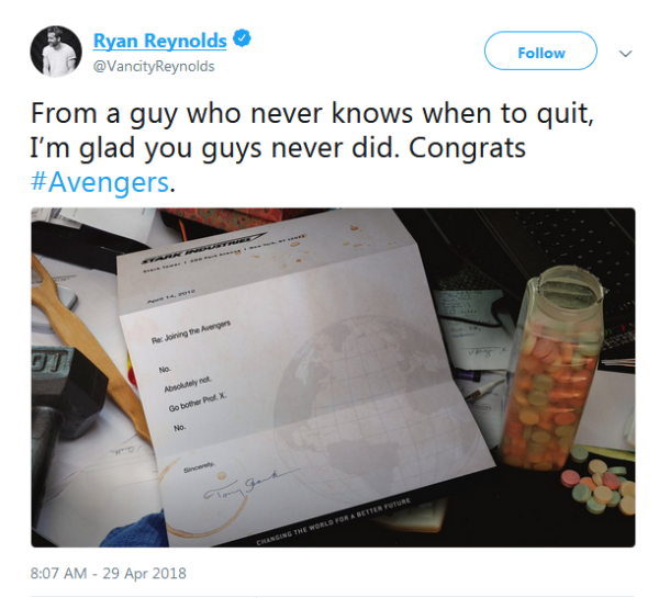 Deadpool Asked To Join Avengers. This Is What Tony Stark AKA Iron Man Replied! - RVCJ Media