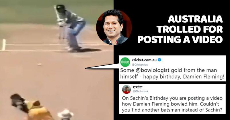 On Sachin’s Birthday, Cricket Australia Insulted Him With This Video, Got Thrashed By Sachin’s Fans RVCJ Media