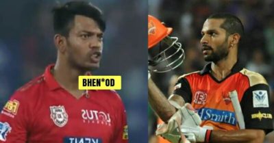 Ankit Rajpoot Said Bhenc*Od After Taking Shikhar Dhawan’s Wicket. See Video RVCJ Media
