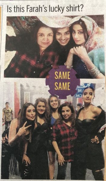 A Popular Daily Noticed That Farah Khan Repeated A Shirt. Farah Trolled It In Her Own Style 3 A Popular Daily Noticed That Farah Khan Repeated A Shirt. Farah Trolled It In Her Own Style - RVCJ Media