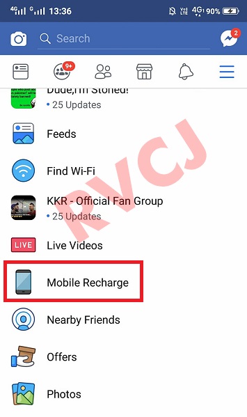 You Can Now Recharge Your Mobiles Through Facebook. Here's How It Works - RVCJ Media
