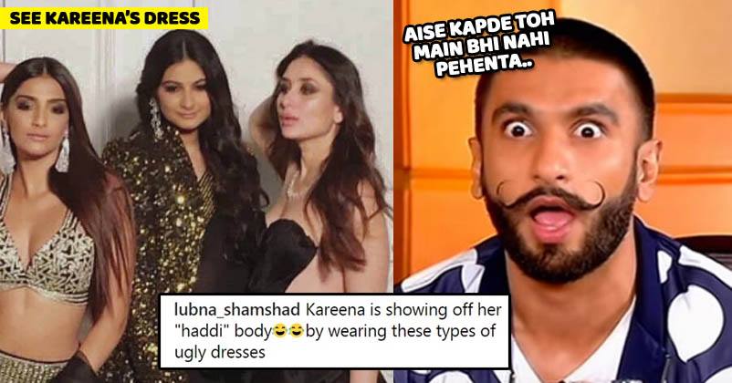 Kareena Shared Pic In Hot Black Dress. People Taught Her Dressing Lessons RVCJ Media