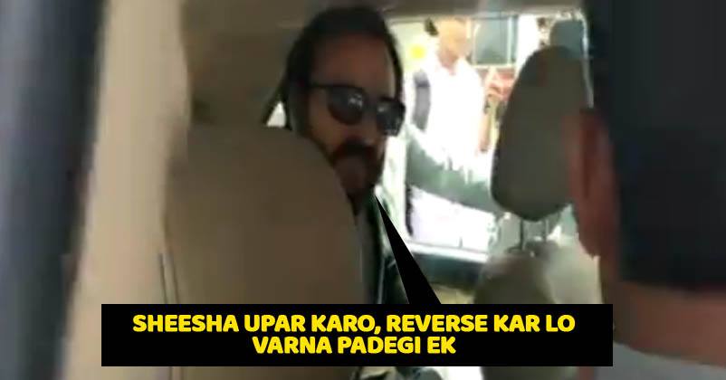 Saif Misbehaved With Driver. Said, "Sheesha Upar Karo, Reverse Lelo Varna Padegi Ek" RVCJ Media