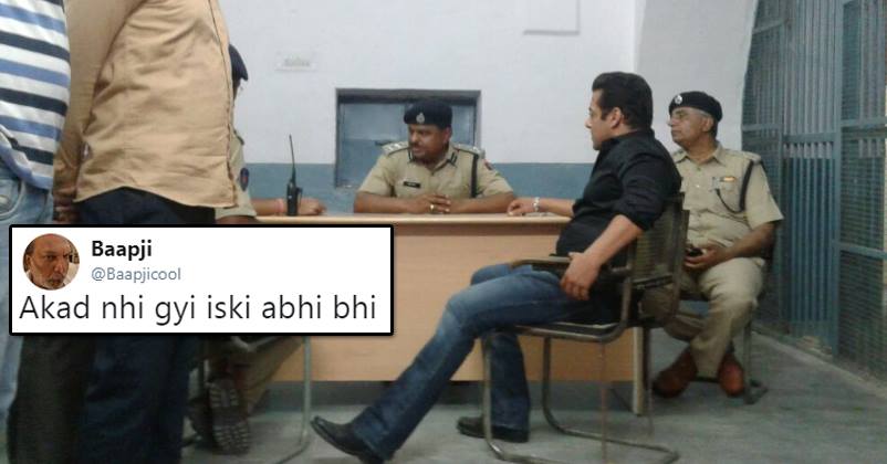 Salman Khan Heavily Slammed On Twitter For Showing Attitude Inside The Jail RVCJ Media