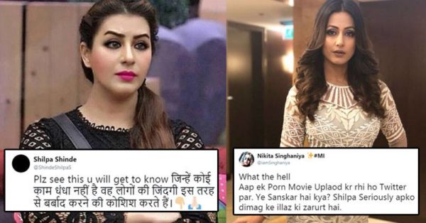 600px x 314px - Shilpa Shinde Tweeted An Adult Video, Got Thrashed By BB Rival Hina Khan &  Her Boyfriend Rocky - RVCJ Media