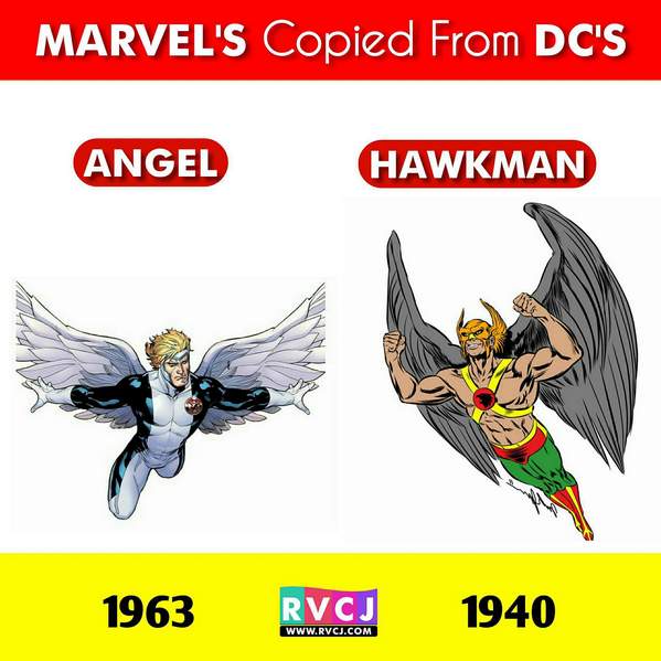 10 Characters That Marvel Copied From DC - RVCJ Media