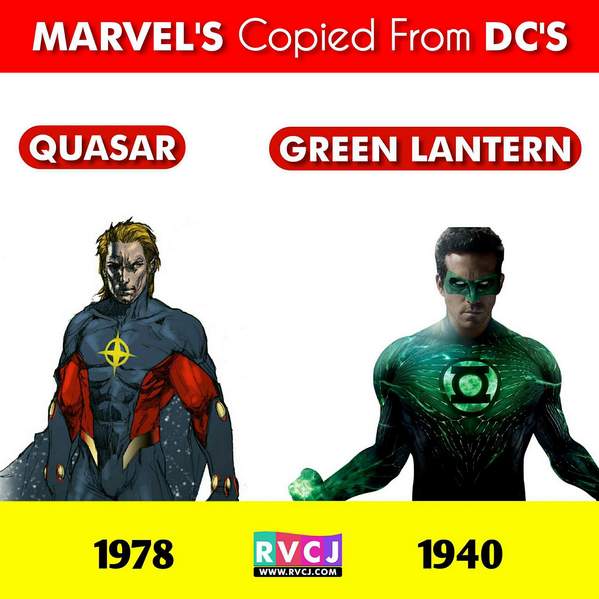 10 Characters That Marvel Copied From DC RVCJ Media