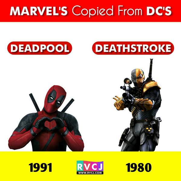 10 Characters That Marvel Copied From DC RVCJ Media