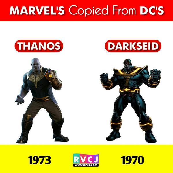 10 Characters That Marvel Copied From DC - RVCJ Media