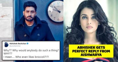 Abhishek Tweeted That He Doesn't Like Broccoli. Aishwarya's Reply Was Savage RVCJ Media