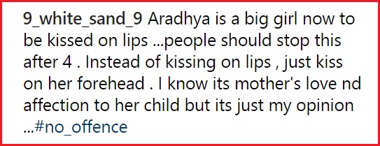 Aishwarya Kissed Aaradhya On Lips & Got Trolled; People Asked Her To Be A Good Parent - RVCJ Media