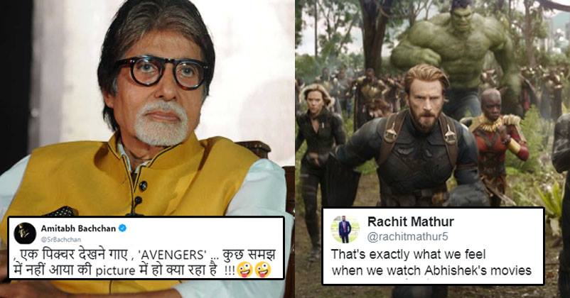 Amitabh Bachchan Tweeted He Didn T Understand Avengers Twitter