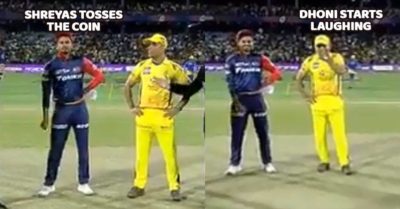 Shreyas Iyer Flipped The Toss And It Went Wrong. Even Dhoni Couldn't Stop His Laughter RVCJ Media