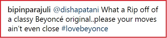 Disha Trolled In The Worst Possible Way For Trying To Imitate Beyoncé. See The Video - RVCJ Media