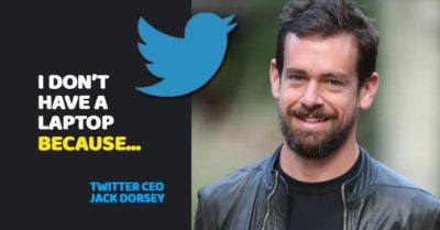 Twitter CEO Jack Dorsey Doesn't Use Laptop At All. Shares The Reason Himself RVCJ Media