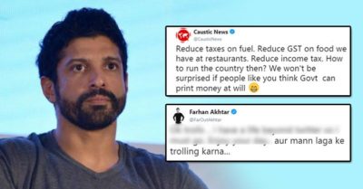 Farhan Commented On Petrol Hike And Got Trolled. He Told Trollers Aur Man Laga Ke Troll Karo RVCJ Media