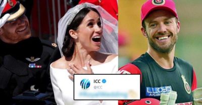 ICC Trolls Royal Wedding & Relates It To ABD's Superman Catch. Fans Are Loving It RVCJ Media