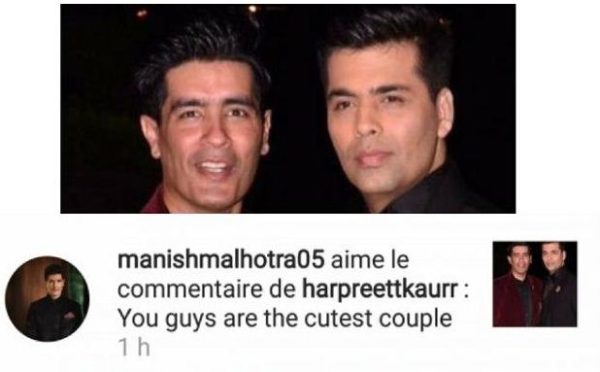 Are Kjo And Manish Malhotra A Couple? Manish Did Something That Made Us Feel So 4 Are KJo And Manish Malhotra A Couple? Manish Did Something That Made Us Feel So - RVCJ Media