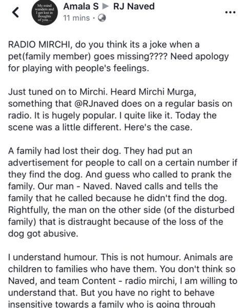 RJ Naved Pranked Someone Who Lost His Dog. First Time People Slammed Him - RVCJ Media RJ Naved Pranked Someone Who Lost His Dog. First Time People Slammed Him - RVCJ Media