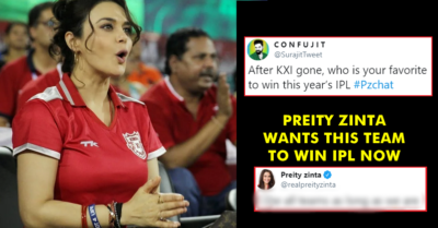 Fan Asked Preity, "Now That KXIP Is Out, Which Team Should Win?". Check What She Replied RVCJ Media