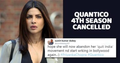 Quantico’s 4th Season Got Cancelled. People Are Trolling Priyanka To Return To Bollywood Now RVCJ Media
