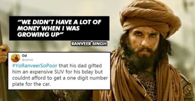 Ranveer Gets Trolled With #YoRanveerSoPoor Jokes After He Said He Was Not Rich While Growing Up RVCJ Media