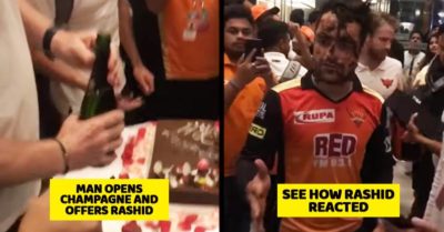 SRH Member Offered Champagne To Rashid Khan. His Reaction Has Earned Respect Once Again RVCJ Media